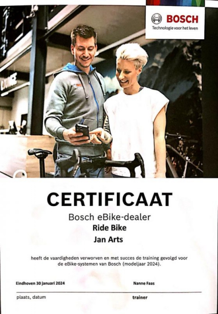 Ride Bike Nieuws Actie item Ride Bike E BIKE OPSTAPDAG Santos Bosch eBike dealer